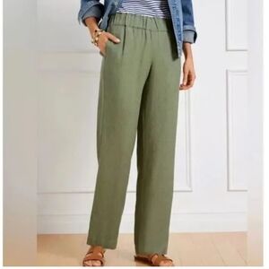 2/$20 Nwt Talbots L Linen Pants